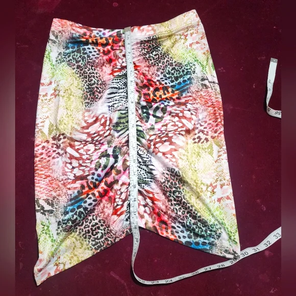 Snakeskin & Leopard Print Halter Top & Skirt outfit - Picture 12 of 15